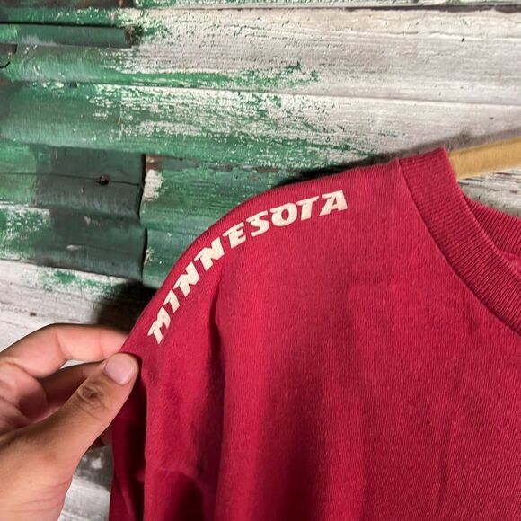 Vintage Minnesota Wild Long Sleeve Shirt - Picture 5 of 7